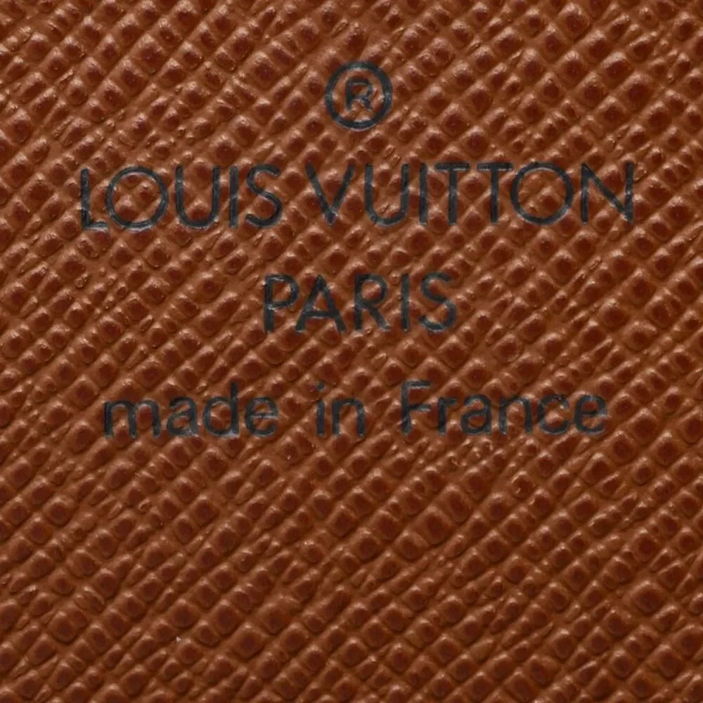 Louis Vuitton Vintage Monogram Canvas Porte Monnaie Tresor Wallet